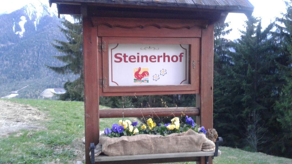 Steinerhof Lägenhet Toblach Exteriör bild
